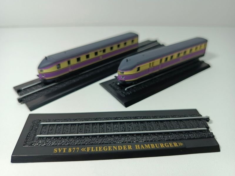 Tren a escala 1/220 Atlas Minitrains SVT 877 Fliegender Hamburger - imagen 5