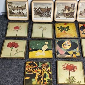 14 Posavasos: 4 Ingleses y 10 Artísticos - imagen 5