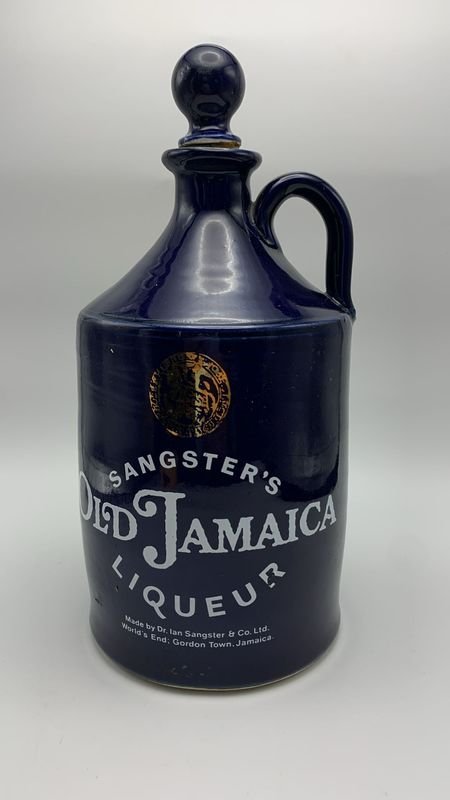 Porrón de licor Jamaica Sangster's antiguo - imagen 1