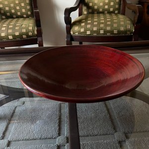 Cuenco Decorativo de Madera Maciza para Centro de Mesa - imagen 1