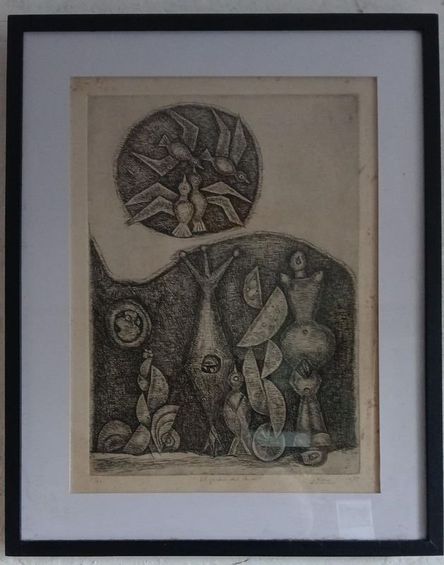 Lote siguiente: Julio Alpuy Serigrafía 5/30 El jardín del amor
