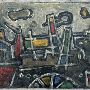 Lote anterior: Walter Deliotti "Puerto Abstracto" Óleo sobre Fibra, 20 x 25 cm