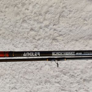 Caña de Pesca Embarcada ANGLER Black Heart 210 Carbono - imagen 1