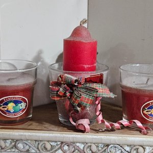 Lote de Velas, Relojes, Llavero, Cuadro de Perro y Murales - imagen 5