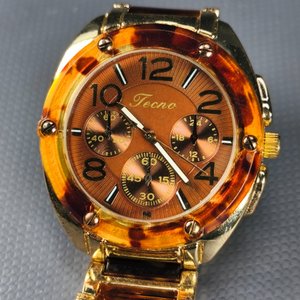 Reloj Tecno Dama Modelo 4608 y Collar con Gemas Sintéticas - imagen 4