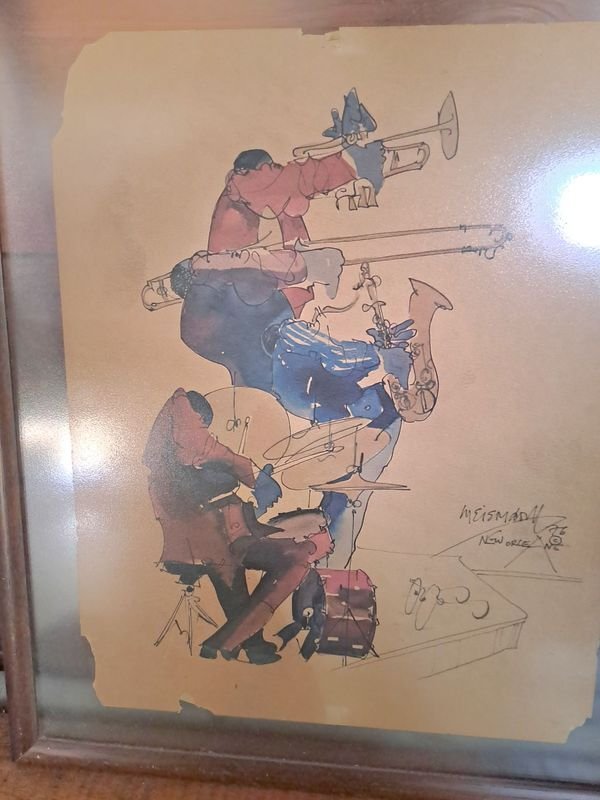 Lamina de Colección de Jazz Autorizada por Leo Meiersdorf - imagen 3