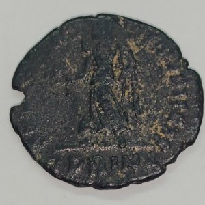 Moneda Romana Antigua Follis de Valentiniano I - imagen 3