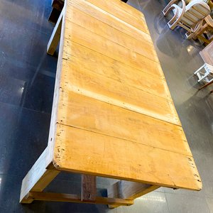 Mesa de Madera Rústica Estilo Campo - imagen 2