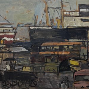 Lote siguiente: Augusto Torres "Puerto" Óleo sobre Cartón - 47 x 66 cm