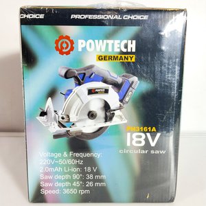 Sierra circular Powtech 18 V - imagen 4