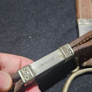 Estriberas Broqua Scholberg de Plata con Pasaporte y Grabados - imagen 4