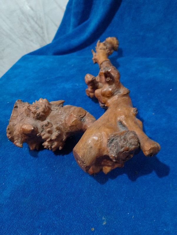 Pipa Antigua Alemana de Madera de Raíz - imagen 4