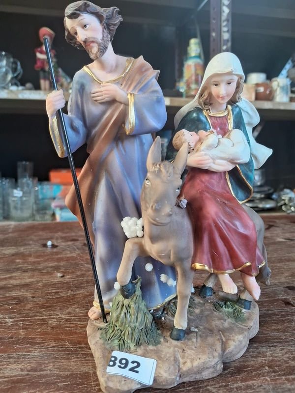Figuritas de Navidad con detalles pintados a mano - imagen 5