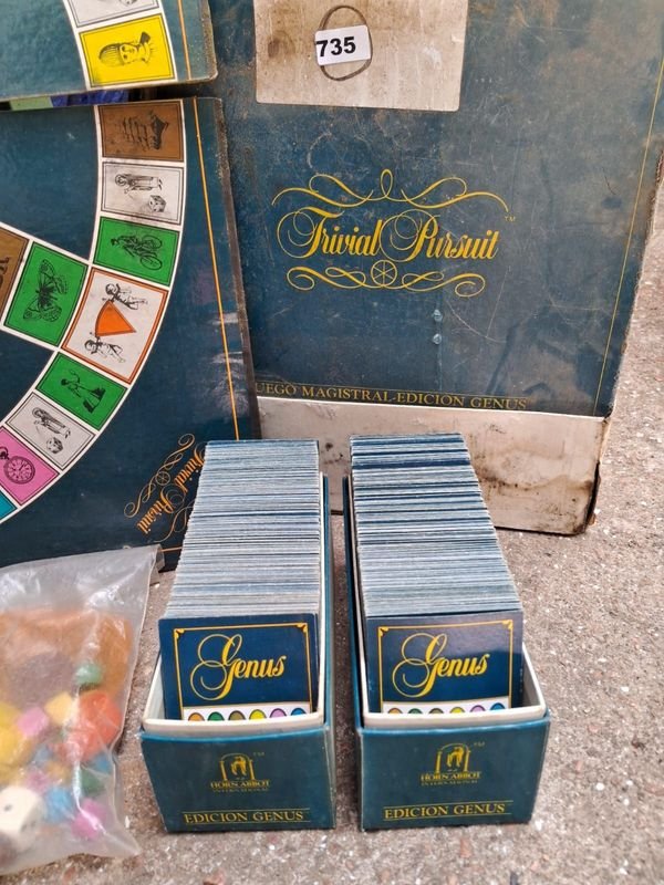 Juego de mesa Trivia Pursuit edición Genus - imagen 4