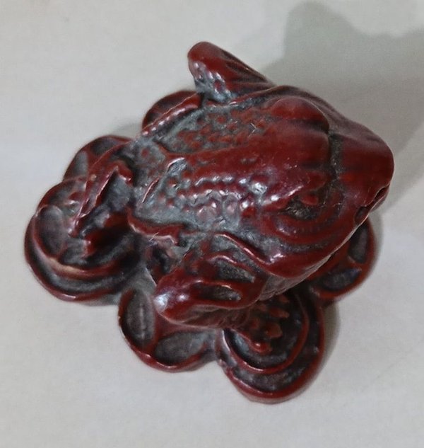Estatuilla de Rana del Dinero Feng Shui - imagen 4