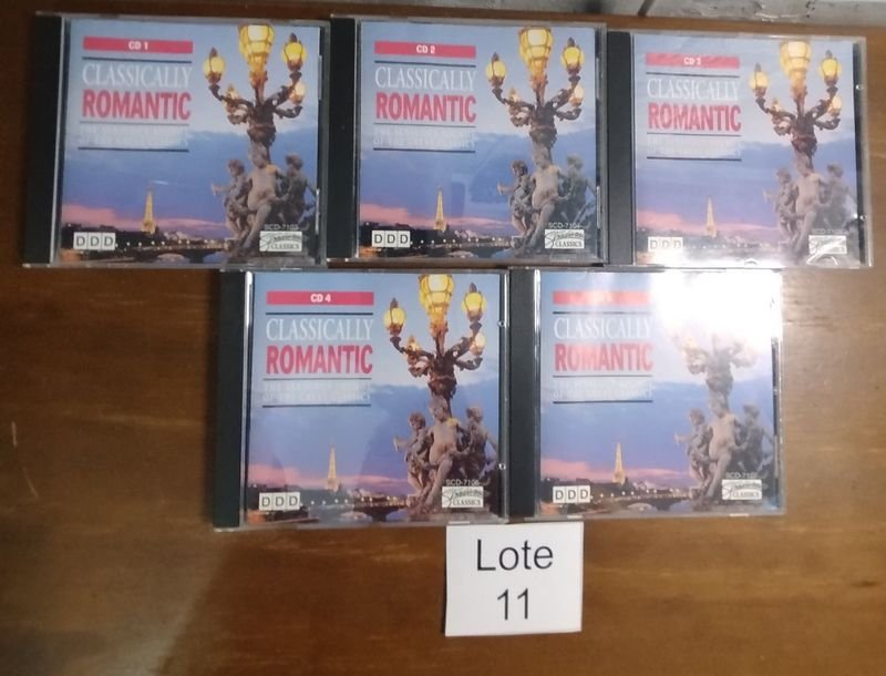 Colección de 5 CDs "Classically Romantic"