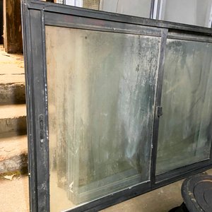 Ventana corrediza de aluminio y vidrio DVH, 135x195 cm - imagen 3