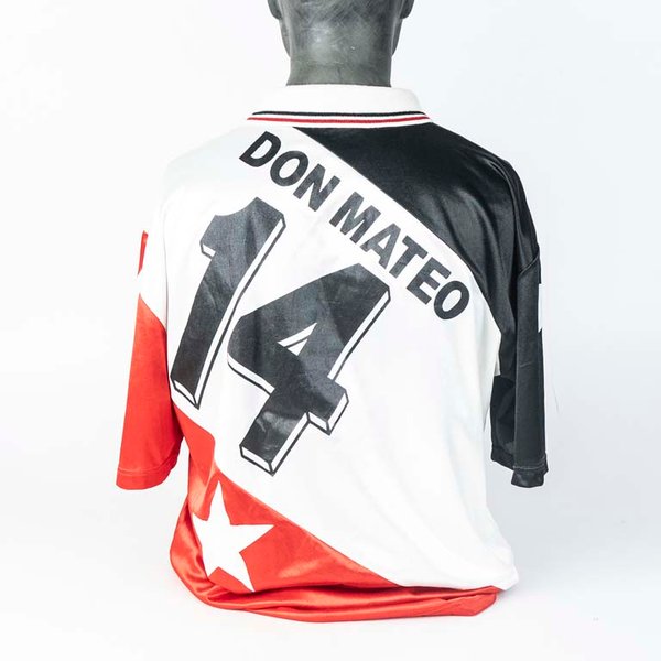 Camiseta de Huracán Buceo de utilería marca adidas N°14 utilizada a principio de los 90´ - imagen 2