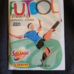 Lote anterior: Álbum Fútbol Uruguayo Campeonato Apertura 2005 Panini Completo