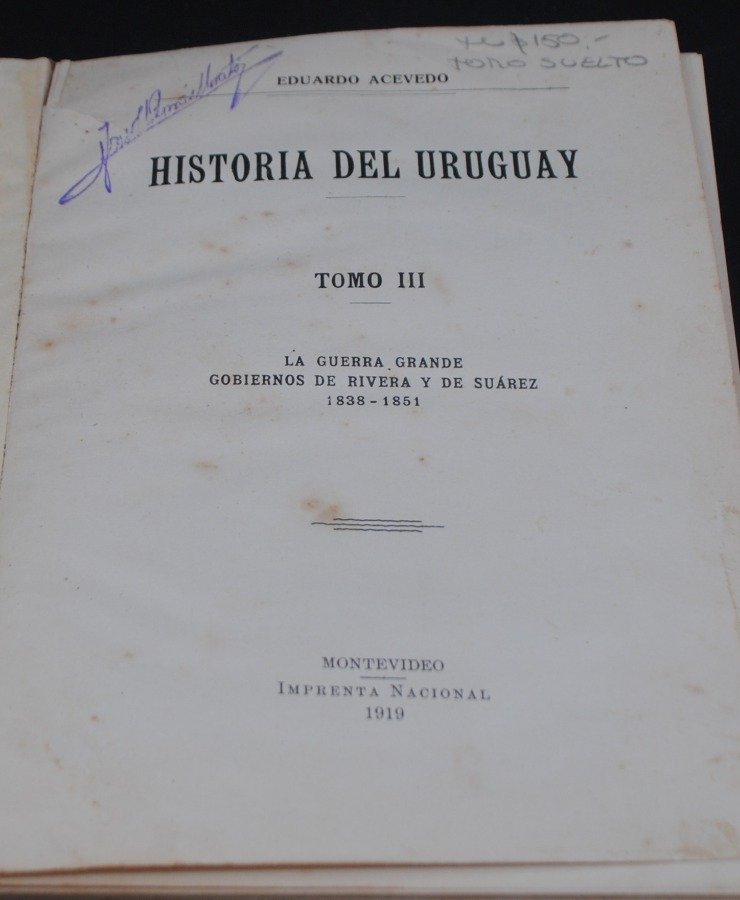 Libro de Historia del Uruguay 1919 - imagen 3
