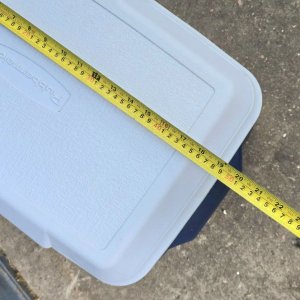 Conservadora Rubbermaid Azul y Blanca - imagen 4