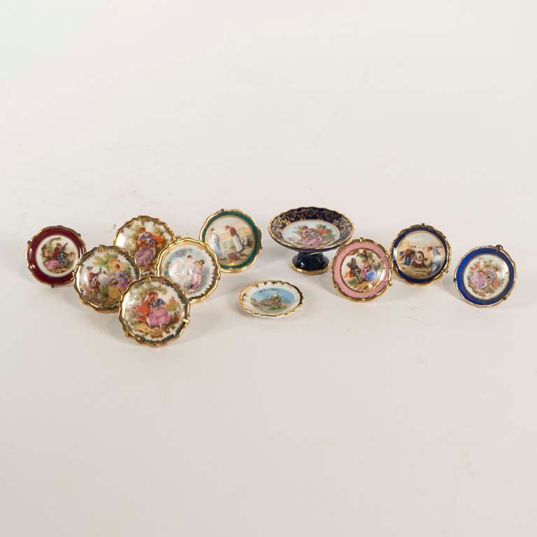 Lote anterior: Adornos Limoges Miniatura - Centrito y Platitos