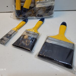 Set de 20 Pinceles Sintéticos con Mango Amarillo - imagen 3