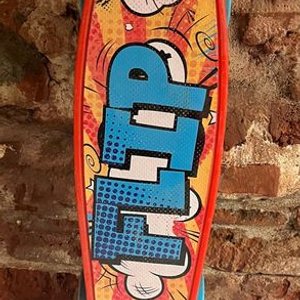 Patineta Retro Estilo Comic "Flip" - imagen 2