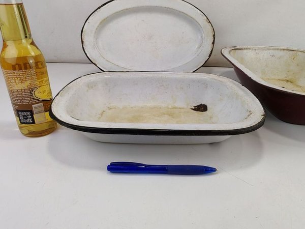 Bandeja y fuentes esmaltadas en venta - imagen 3