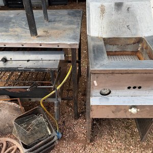 Mesada de Acero Inoxidable con Fritador, Horno y Accesorios - imagen 3
