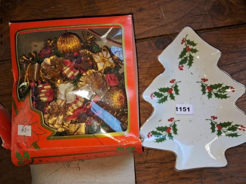 Lote siguiente: Adornos Navideños Vintage en Caja