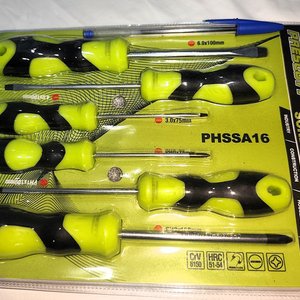 Juego de 6 Destornilladores Prescott con Punta Magnética y Mango Anatómico - imagen 2