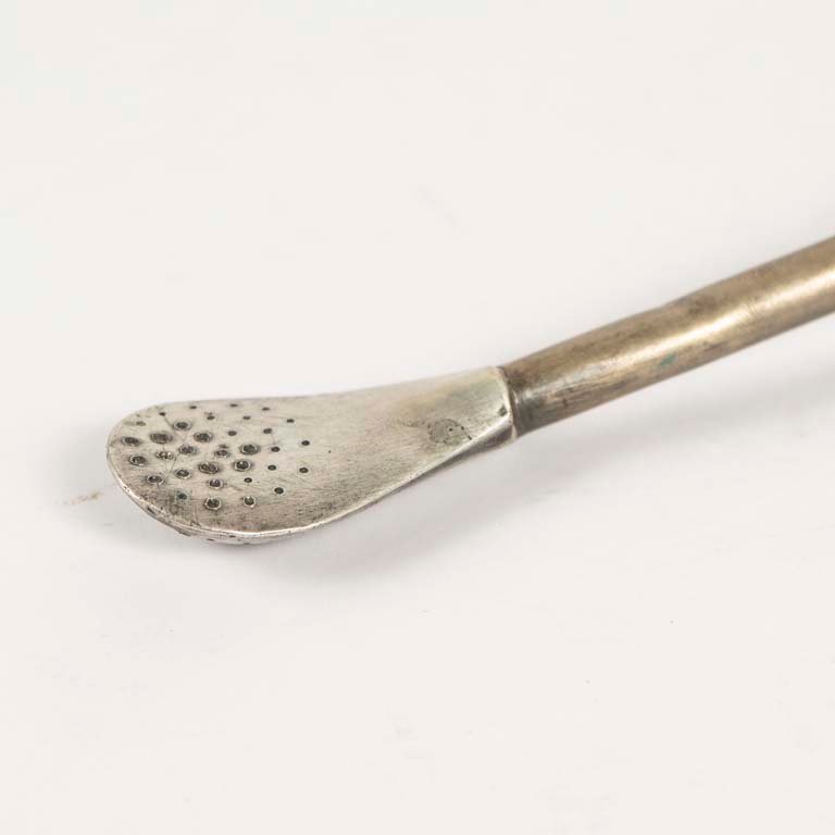 Bombilla platería criolla - Medidas: 21cm - imagen 2