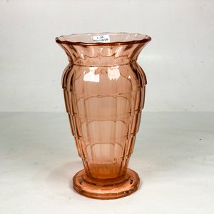 Centro de Mesa Hialino Anaranjado de 24 cm con Fisura - imagen 2