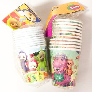 Cincuenta Vasos Descartables Infantiles Temáticos Varios - imagen 7