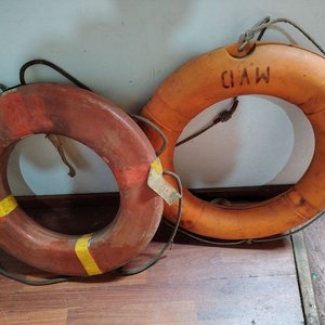 Juego de 2 Aros Salvavidas Marinos con Inscripciones - imagen 5