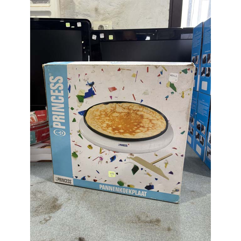 Panquequera Princess para hornear waffles a la vista