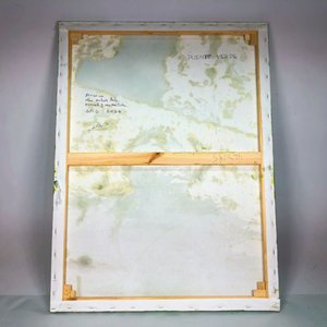 Cuadro al Óleo: Puente Verde sobre Tela, 80 x 60 cm - imagen 3