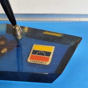 Porta Lápices en Resina con Motivo Venezuela y Lápices Sellados - imagen 5