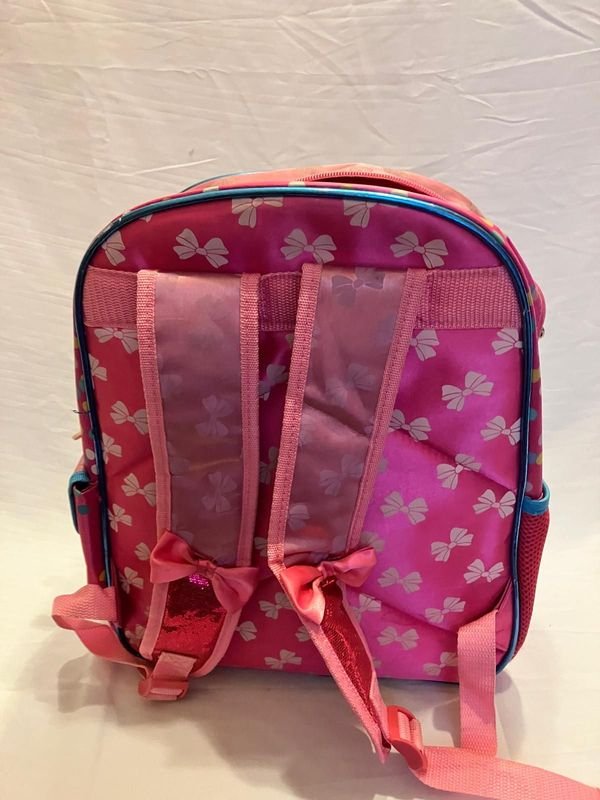 Mochila Escolar Infantil Minnie Mouse con Lentejuelas y Lunares