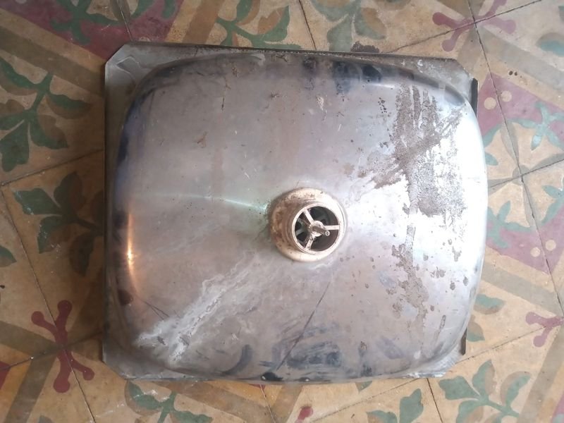 Bacha de aluminio en mal estado - imagen 2