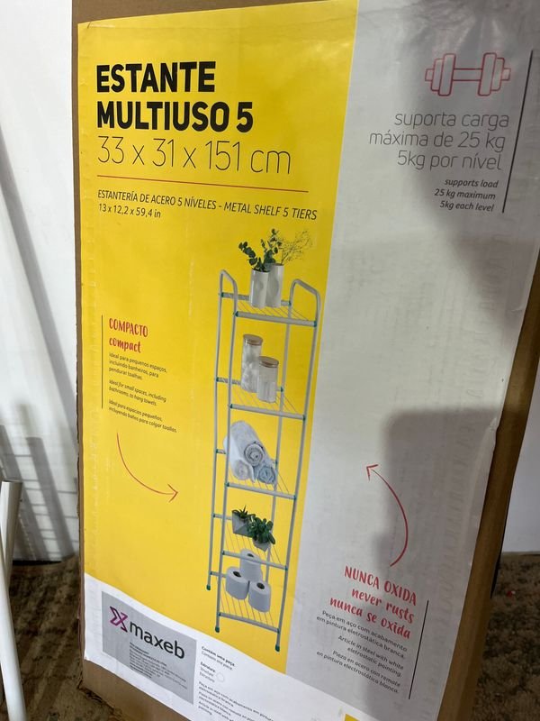 Estante multiuso en hierro desarmable - imagen 2