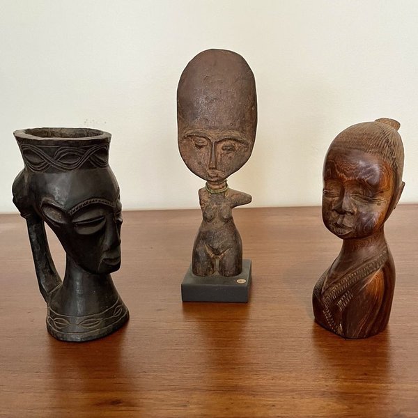 Piezas africanas de madera en excelente estado - imagen 4