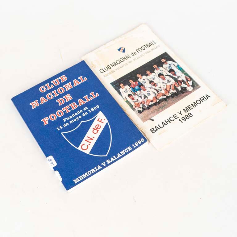 Lote anterior: Libretas de memoria y balance del Club Nacional de Fútbol
