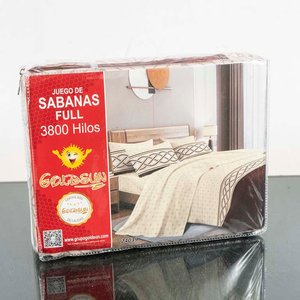 Lote anterior: Juego de Sábanas Full 3800 Hilos Marca Goldsun