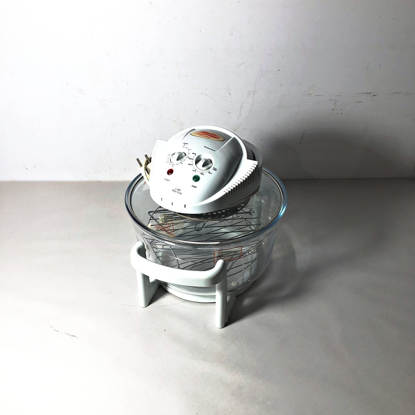 Horno Eléctrico Halógeno Flavor-Wave Turbo con Depósito de Vidrio