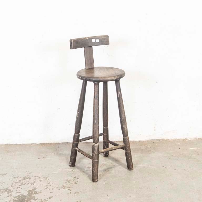 Lote anterior: Silla alta de madera rústica para decoración