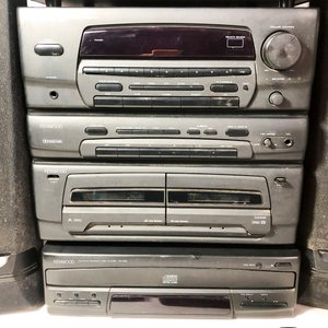 Equipo de Música Kenwood Completo con Tocadiscos, Compactera y Control Remoto - imagen 2