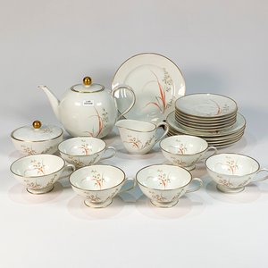 Juego de Porcelana Bavaria Floral para Té y Lunch - imagen 1