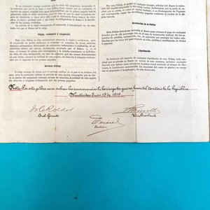 Póliza de Vida Banco de Seguros del Estado - Año 1919, Firmada - imagen 9